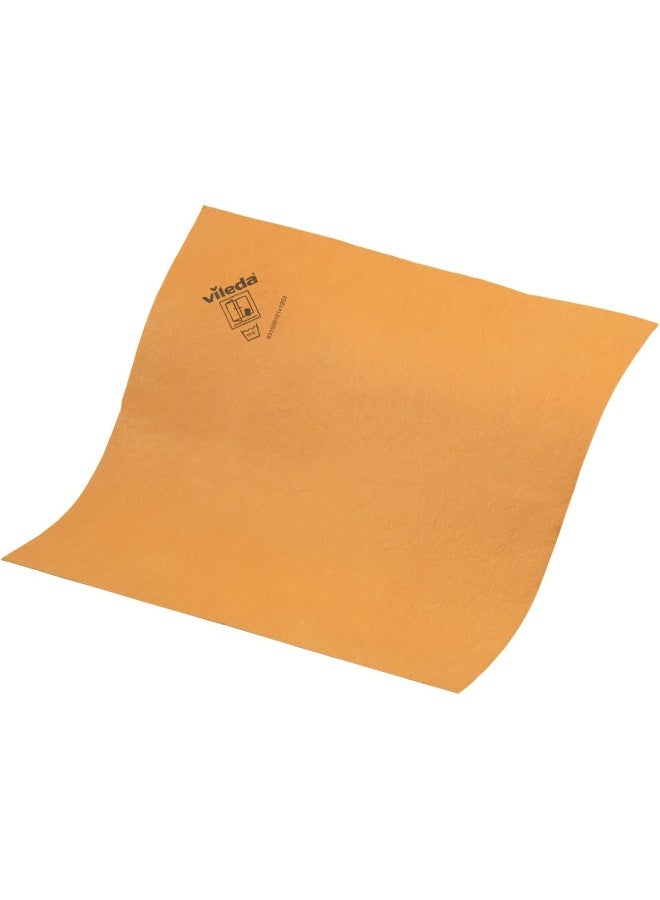 Vileda Window Cloth for Streak-free and Lint-Free Window Cleaning, The Original Since 1948, Also Ideal for Glass Surfaces, Window Cleaner, Pack of 1 - Image 2
